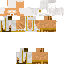 Classic skin: raw texture render