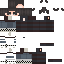 Black skin: raw texture render