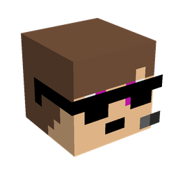 Black skin: head render