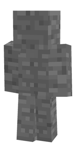 Blue skin: body, front render