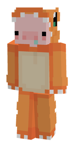 Orange skin: body, front render