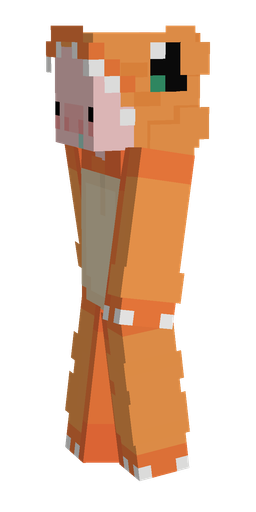 Orange skin: body, left side render
