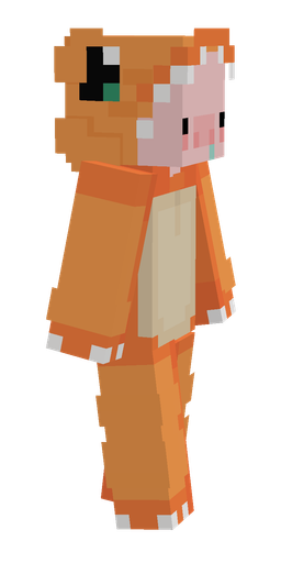 Orange skin: body, right side render