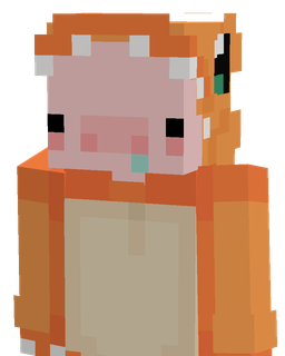 Orange skin: bust render