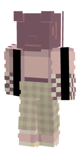 Classic skin: body, back render