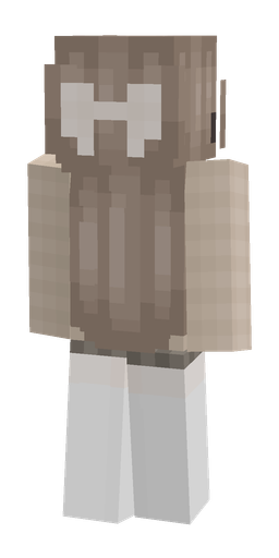 Orange skin: body, back render