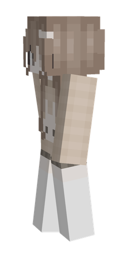 Orange skin: body, left side render