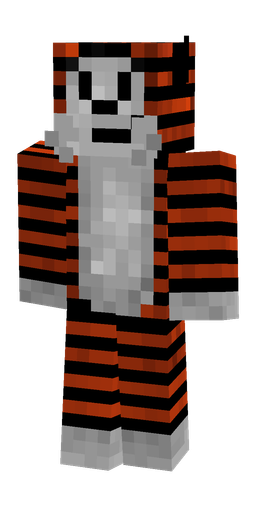 Black skin: body, front render