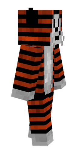 Black skin: body, right side render