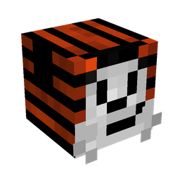 Black skin: head render