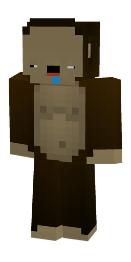 Black skin: body, front render