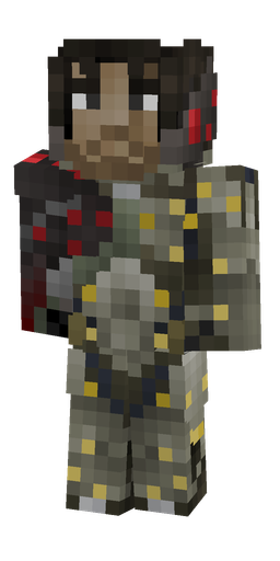 Black skin: body, front render