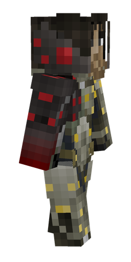 Black skin: body, right side render