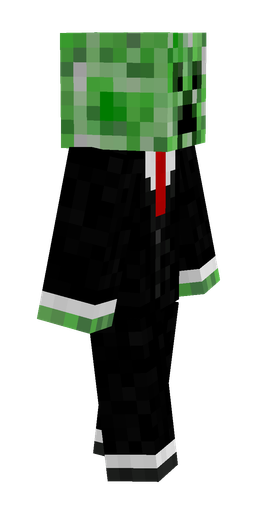 Black skin: body, right side render