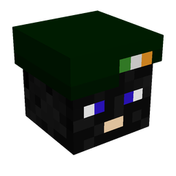 Black skin: head render