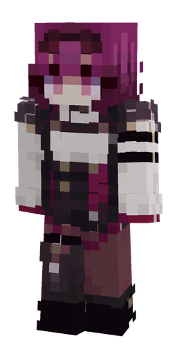 Black skin: body, front render