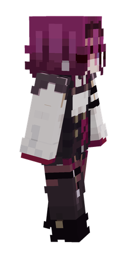 Black skin: body, right side render