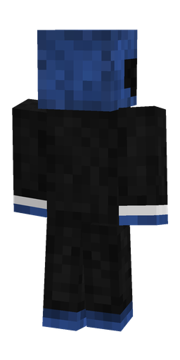 Black skin: body, back render