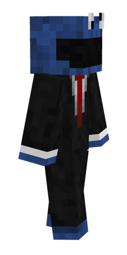 Black skin: body, right side render