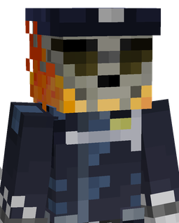 Blue skin: bust render