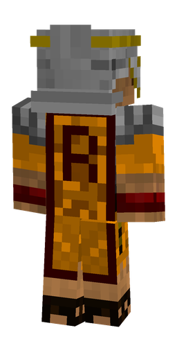 Black skin: body, back render