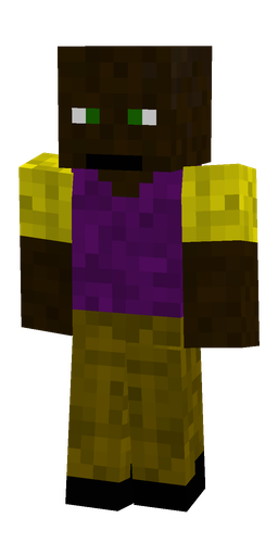 Black skin: body, front render