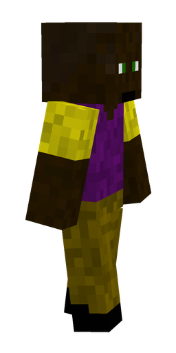 Black skin: body, right side render