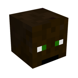 Black skin: head render