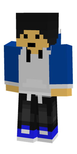 Black skin: body, front render