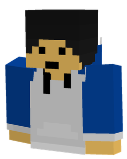 Black skin: bust render