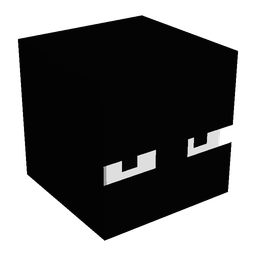 Black skin: head render