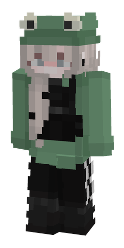 Black skin: body, front render