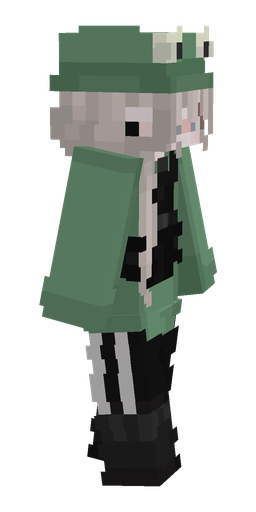Black skin: body, right side render