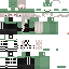 Black skin: raw texture render