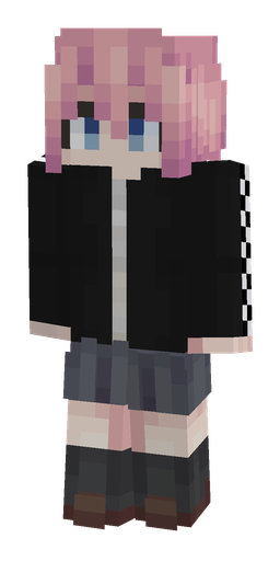 Black skin: body, front render