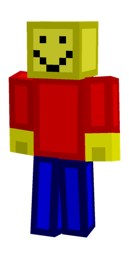 Blue skin: body, front render