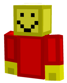Blue skin: bust render
