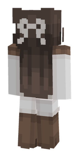 Brown skin: body, back render