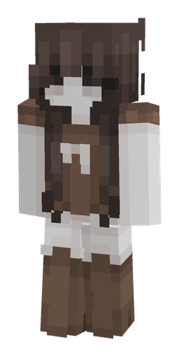Brown skin: body, front render