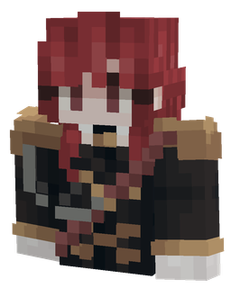 Black skin: bust render