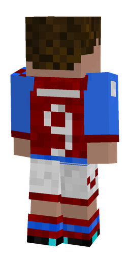 Orange skin: body, back render
