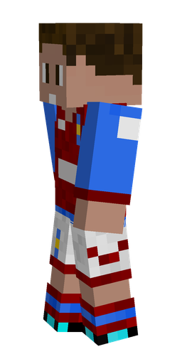 Orange skin: body, left side render