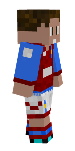 Orange skin: body, right side render