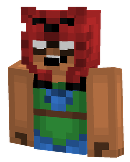Blue skin: bust render
