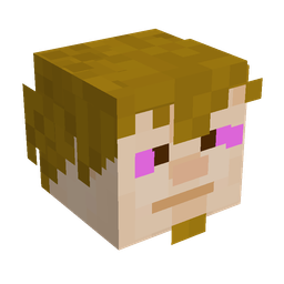 Brown skin: head render