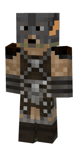 Black skin: body, front render