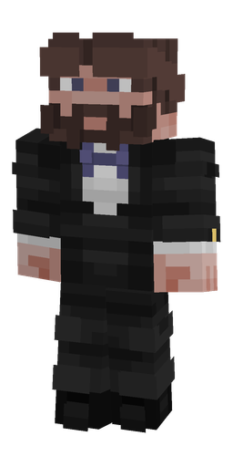 Black skin: body, front render