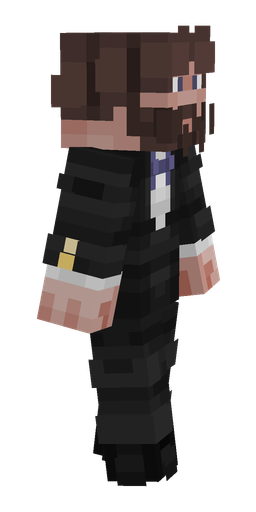 Black skin: body, right side render