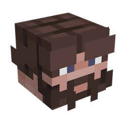 Black skin: head render