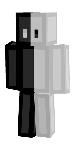 Black skin: body, front render